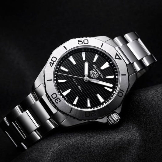 Tagheuer Calibre 36 Black Metal Belt C