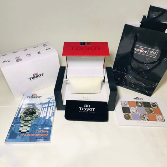 Tissot Silver Metal White Dial Watch B