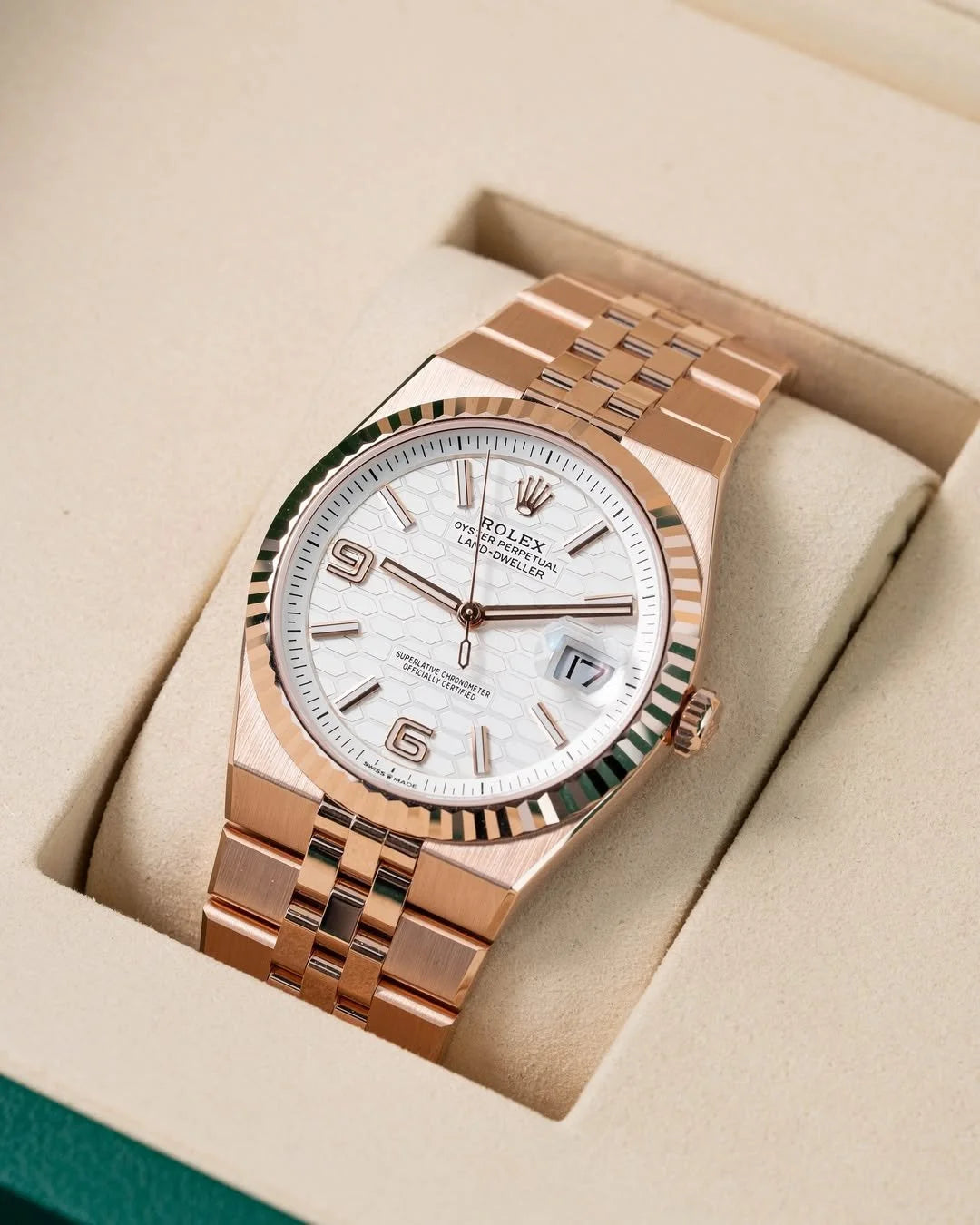 ROLEX LANDWELLER ROSE GOLD