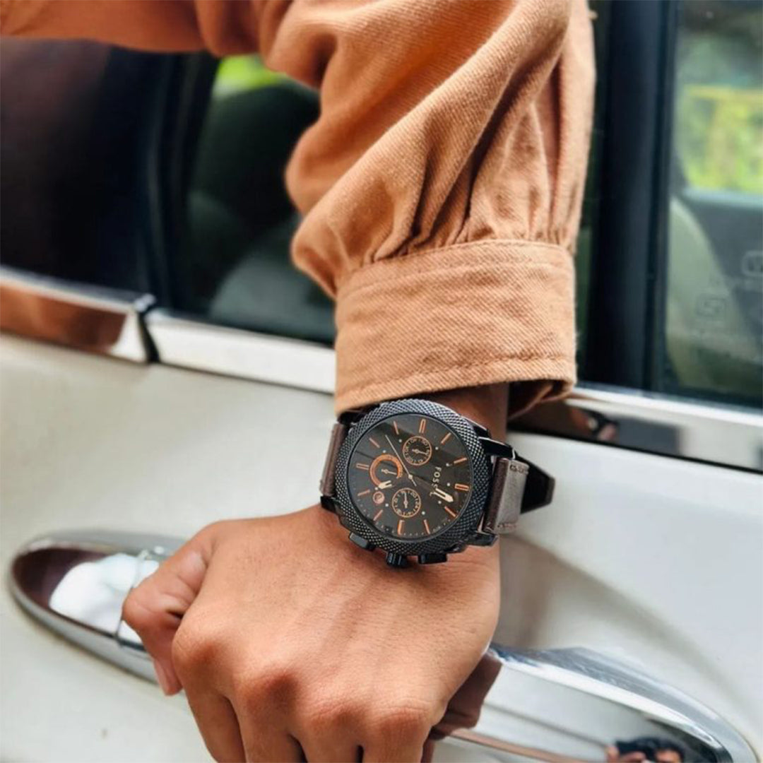 Fossil Fs4656 Brown Leather