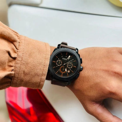 Fossil Fs4656 Brown Leather