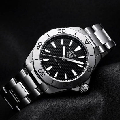 Tagheuer Calibre 36 Black Metal Belt C