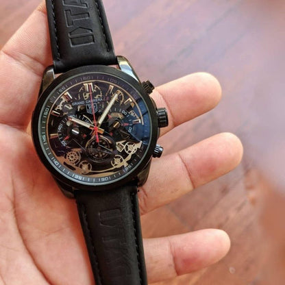 Tagheuer Cr7 Leather Black Belt A