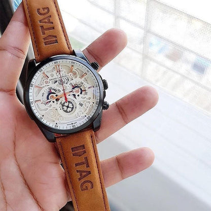 Tagheuer Cr7 Leather Brown Belt