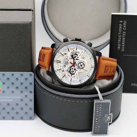 Tagheuer Cr7 Leather Brown Belt