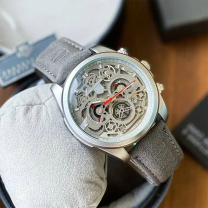 Tagheuer Cr7 Leather Grey Belt