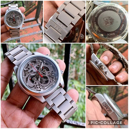 Tagheuer Cr7 Metal Silver Grey