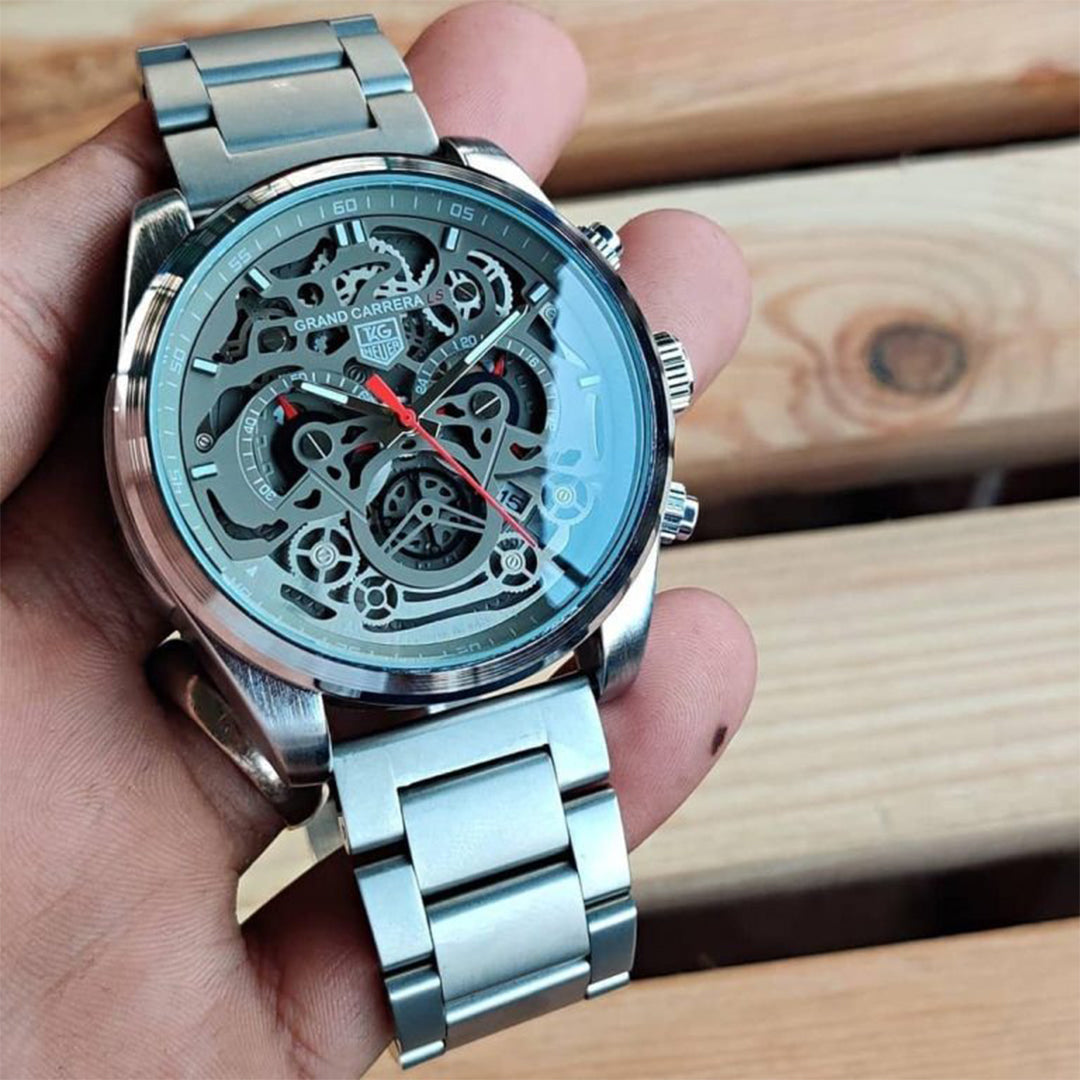 Tagheuer Cr7 Metal Silver Grey