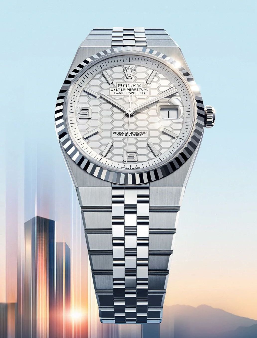 ROLEX LANDWELLER SILVER