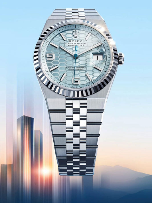 ROLEX LANDWELLER SKY BLUE