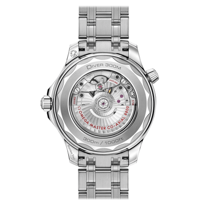 Omega Seamaster Diver 300M  Silver Black Dial Metal watch