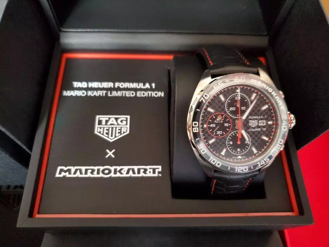 Tag heuer Mario kart limited Edition watch